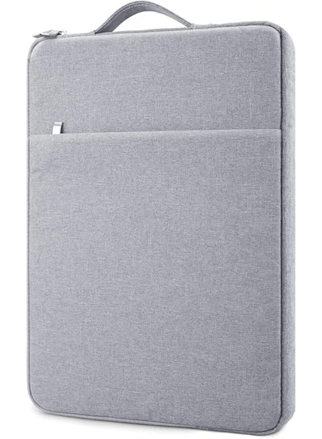 14-15 inch Laptop Case Bag for Lenovo Flex 14/Flex 6 14/Flex 5 15.6"/C630 Chromebook, ThinkPad X1 Carbon, HP Pavilion X360 14, DELL XPS 15 9575/Latitude 14, Acer Chromebook 14 inch Laptop Bag Gray